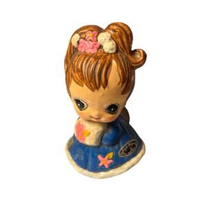 Vintage Josef Originals January Birthday Big Eyed Girl Figurine 1960’s